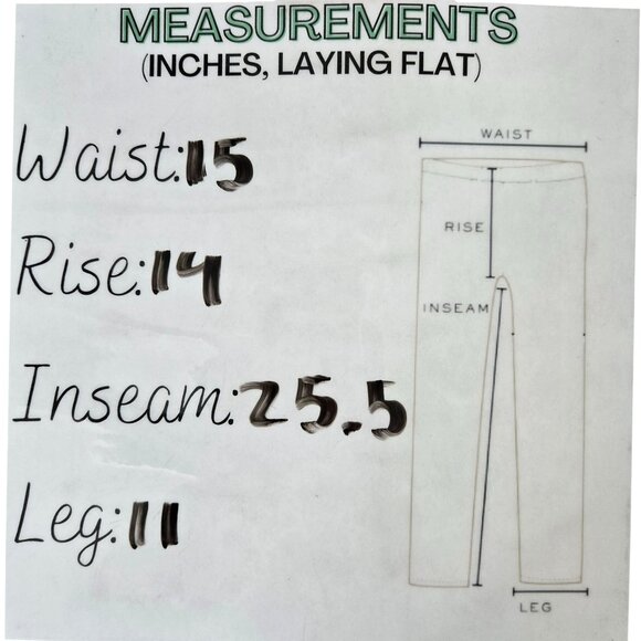 Maeve Colette Pants Size 30 Cream White Corduroy High Waisted Crop Wide Leg Crop - Picture 3 of 12